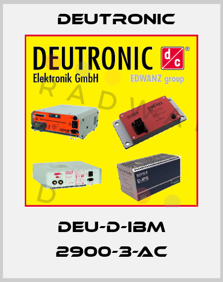 DEU-D-IBM 2900-3-AC Deutronic