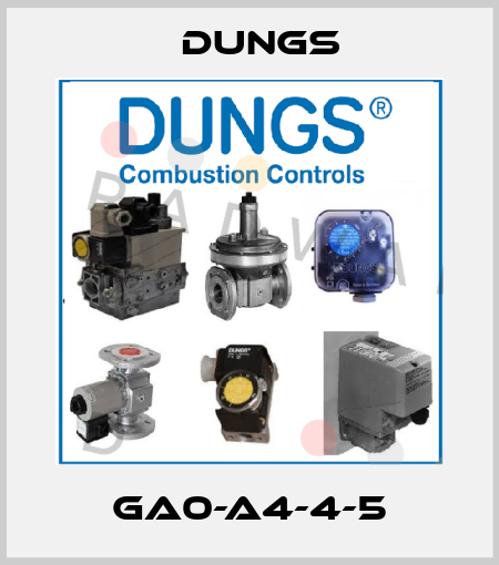 GA0-A4-4-5 Dungs