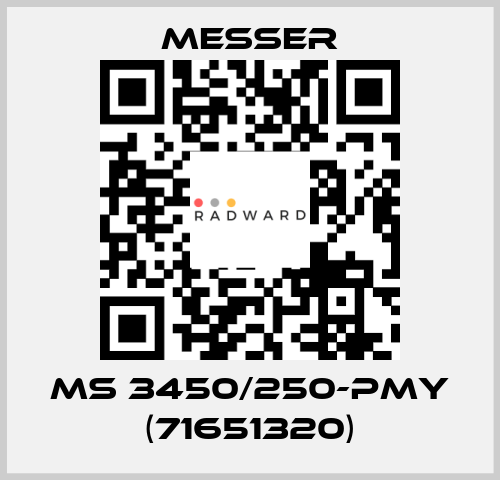 MS 3450/250-PMY (71651320) Messer