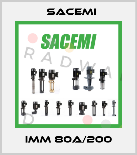 IMM 80A/200 Sacemi