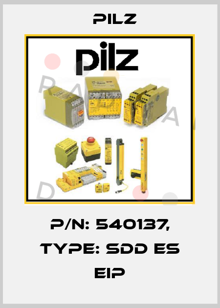 p/n: 540137, Type: SDD ES EIP Pilz