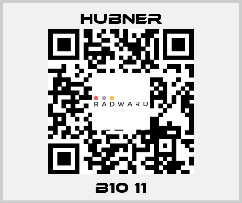  B10 11 HUBNER