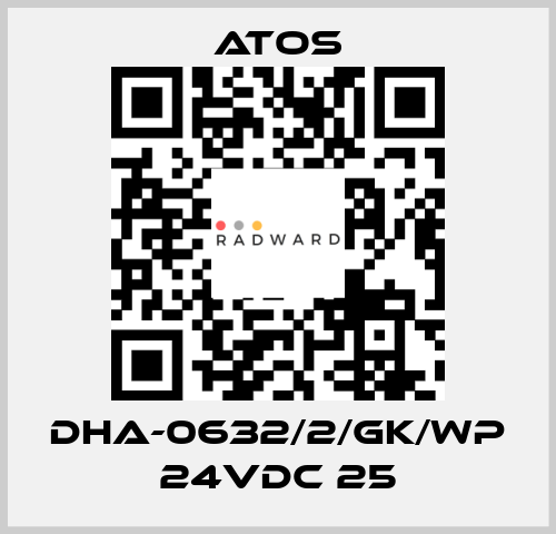 DHA-0632/2/GK/WP 24VDC 25 Atos