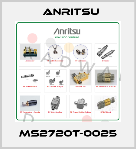 MS2720T-0025 Anritsu