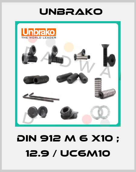 DIN 912 M 6 x10 ; 12.9 / UC6M10 Unbrako