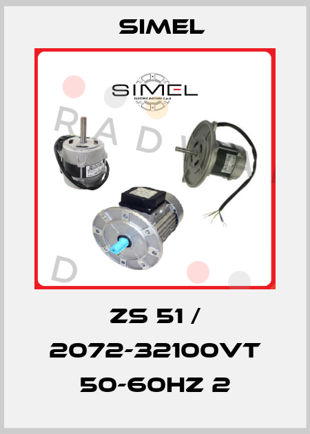 ZS 51 / 2072-32100Vt 50-60Hz 2 Simel