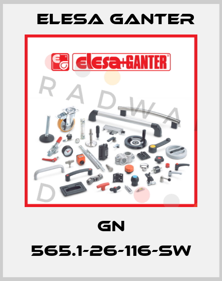 GN 565.1-26-116-SW Elesa Ganter