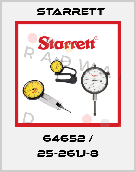 64652 / 25-261J-8 Starrett