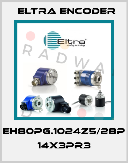 EH80PG.1024Z5/28P 14X3PR3 Eltra Encoder