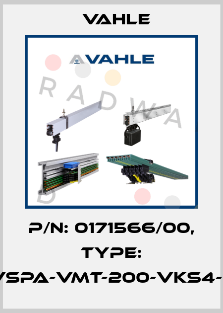 P/n: 0171566/00, Type: VSPA-VMT-200-VKS4-L Vahle