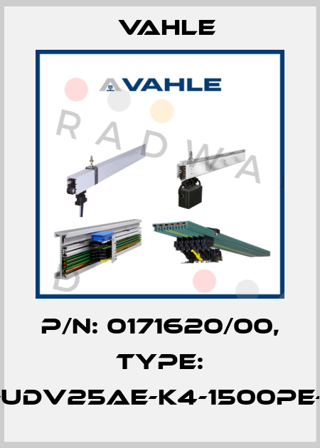 P/n: 0171620/00, Type: DT-UDV25AE-K4-1500PE-SC Vahle