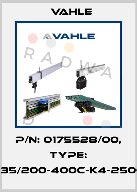P/n: 0175528/00, Type: DT-UDV35/200-400C-K4-2500PE-AA Vahle