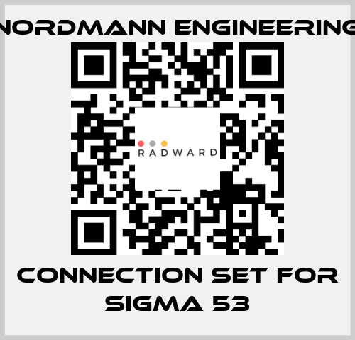 Connection set for SIGMA 53 NORDMANN ENGINEERING