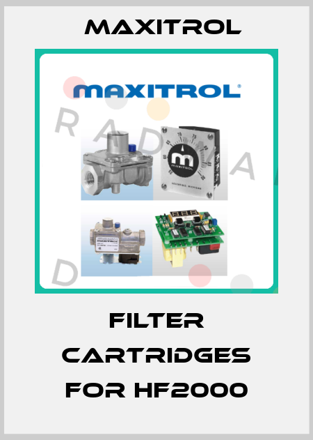 Filter cartridges for HF2000 Maxitrol
