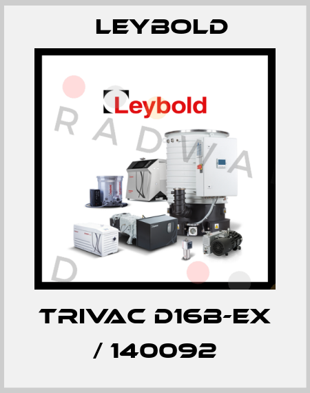 TRIVAC D16B-Ex / 140092 Leybold