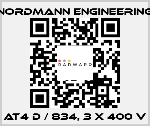AT4 D / 834, 3 x 400 V NORDMANN ENGINEERING