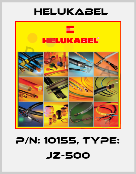 P/N: 10155, Type: JZ-500 Helukabel