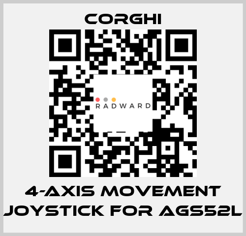 4-axis movement joystick for AGS52L Corghi