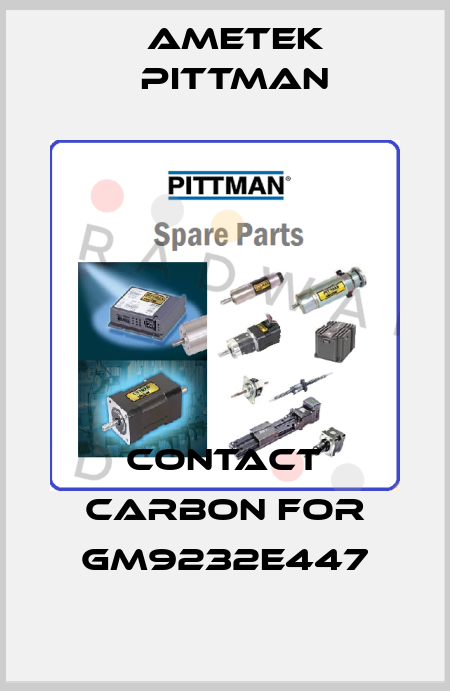 contact carbon for GM9232E447 Ametek Pittman