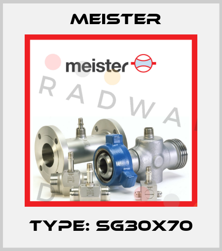 Type: SG30x70 Meister