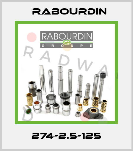 274-2.5-125 Rabourdin