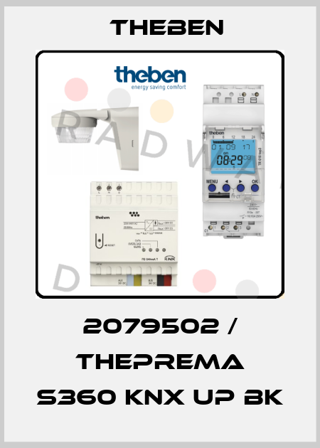 2079502 / thePrema S360 KNX UP BK Theben