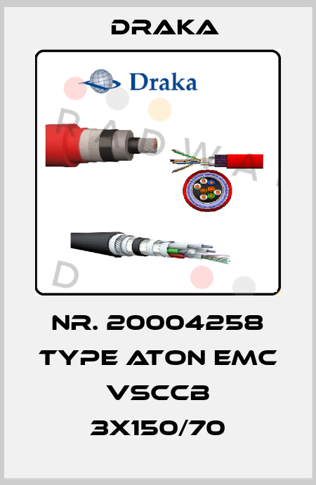 Nr. 20004258 Type ATON EMC VSCCB 3x150/70 Draka