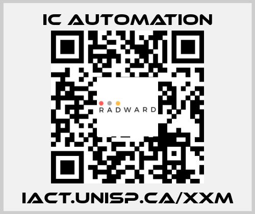 IACT.UNISP.CA/xxm ic automation