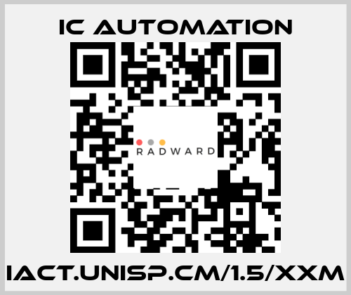 IACT.UNISP.CM/1.5/xxm ic automation