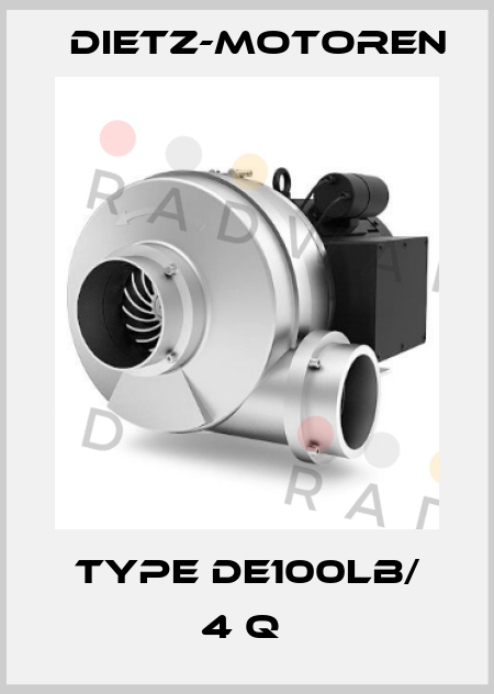 TYPE DE100LB/ 4 Q  Dietz-Motoren