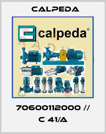 70600112000 // C 41/A Calpeda