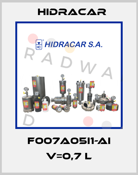 F007A05I1-AI V=0,7 L Hidracar