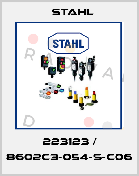 223123 / 8602C3-054-S-C06 Stahl