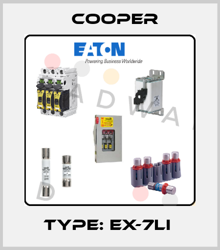 TYPE: EX-7LI  Cooper