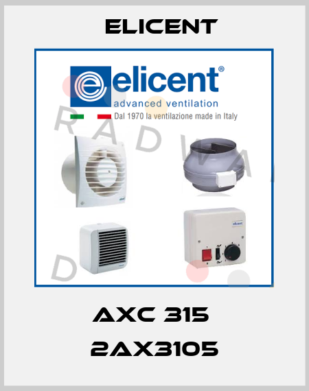 AXC 315  2AX3105 Elicent