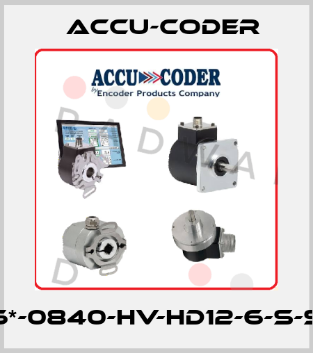 716*-0840-HV-HD12-6-S-S-N ACCU-CODER