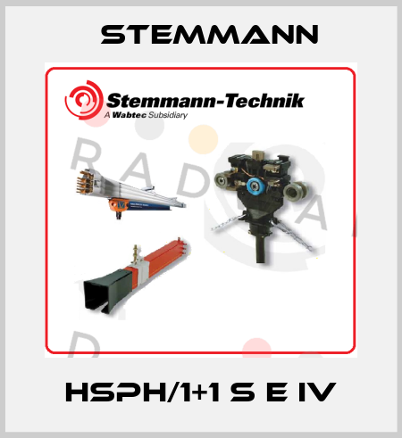 HSph/1+1 S E IV Stemmann