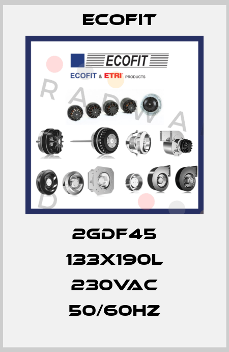 2GDF45 133x190L 230VAC 50/60Hz Ecofit