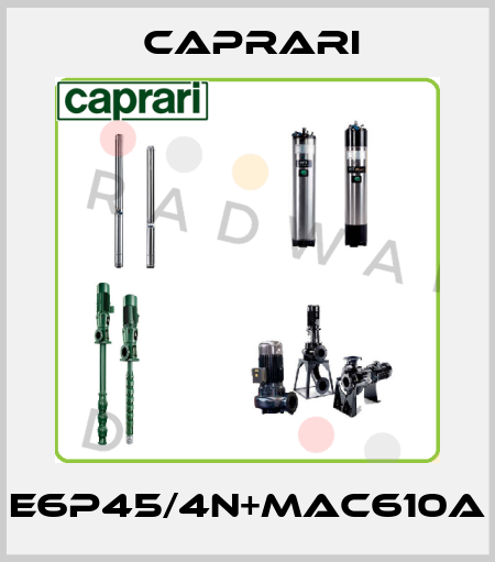 E6P45/4N+MAC610A CAPRARI 