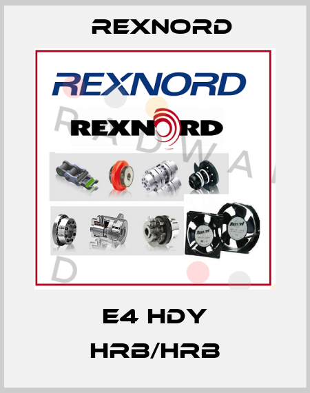 E4 HDY HRB/HRB Rexnord