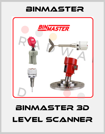 BinMaster 3D Level Scanner BinMaster