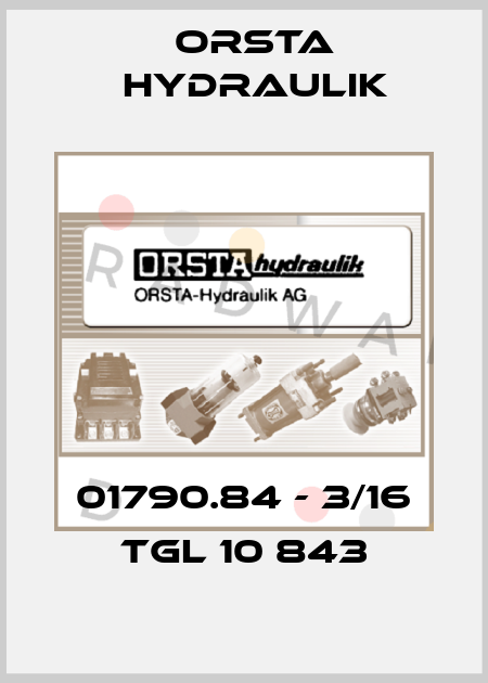 01790.84 - 3/16 TGL 10 843 Orsta Hydraulik