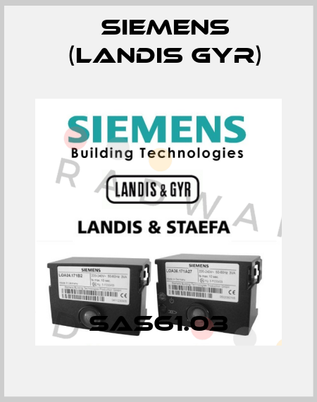 SAS61.03 Siemens (Landis Gyr)