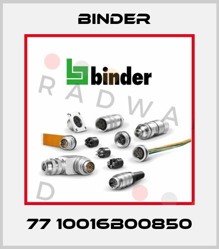 77 10016B00850 Binder
