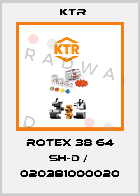 ROTEX 38 64 SH-D /  020381000020 KTR