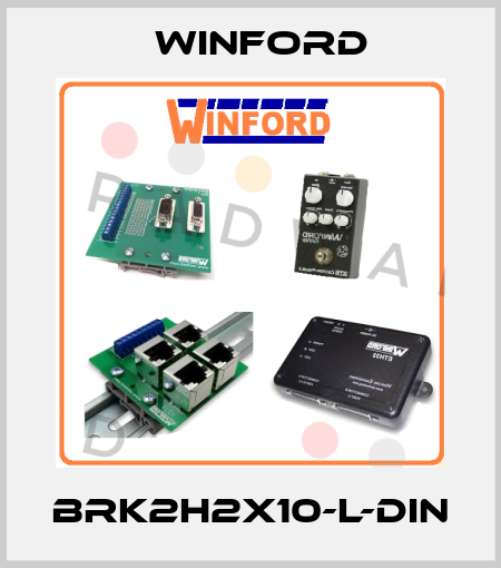 BRK2H2X10-L-DIN Winford