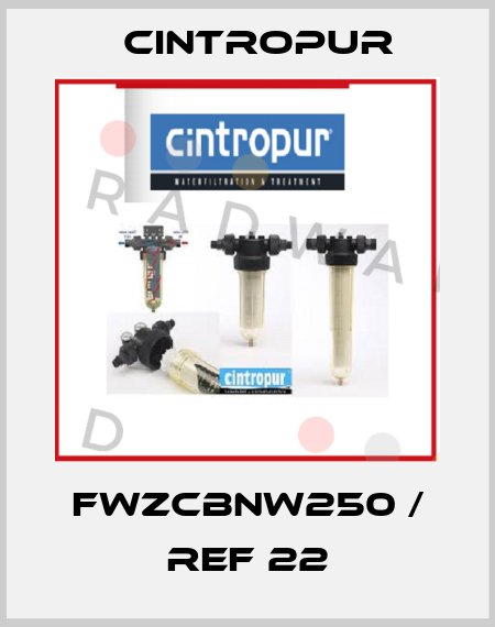 FWZCBNW250 / REF 22 Cintropur