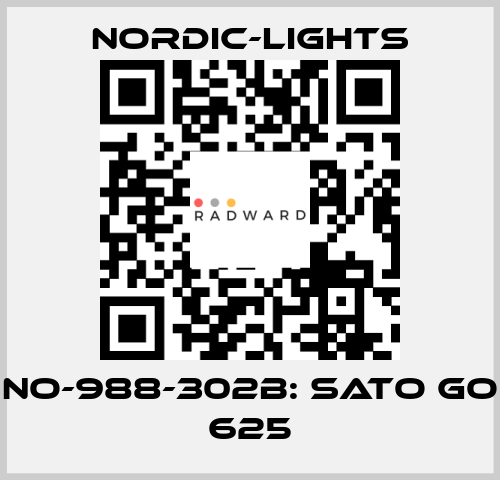 NO-988-302B: SATO GO 625 nordic-lights