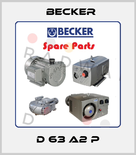 D 63 A2 P Becker