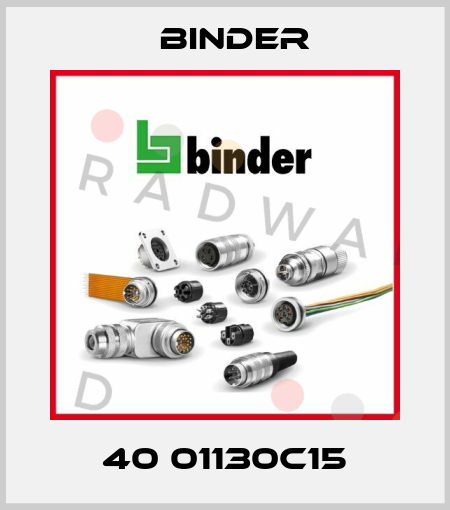 40 01130c15 Binder